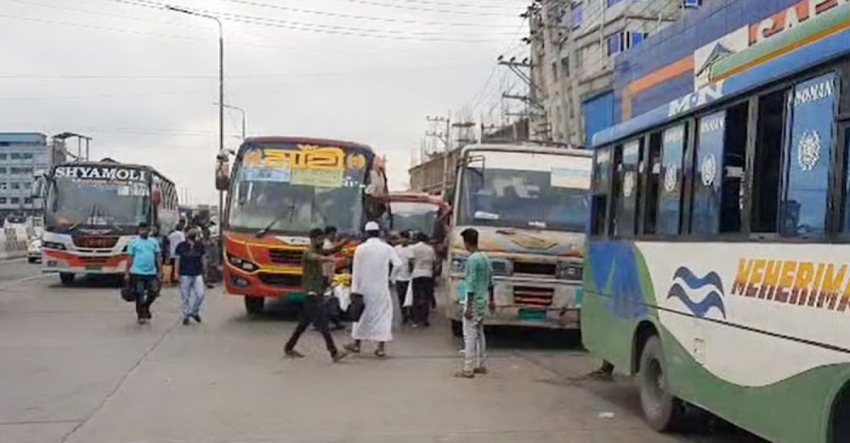 যানজট নেই মহাসড়কে, স্বস্তিতেই বাড়ি ফিরছেন মানুষ