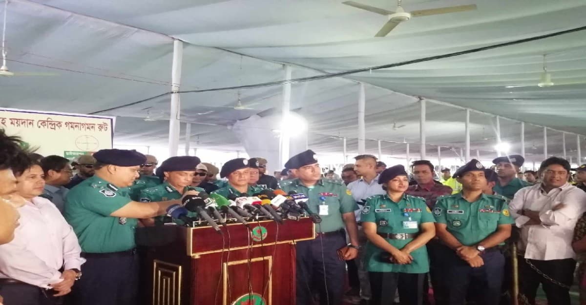 ঈদগাহে শুধু জায়নামাজ-ছাতা নিয়ে যাওয়ার অনুরোধ