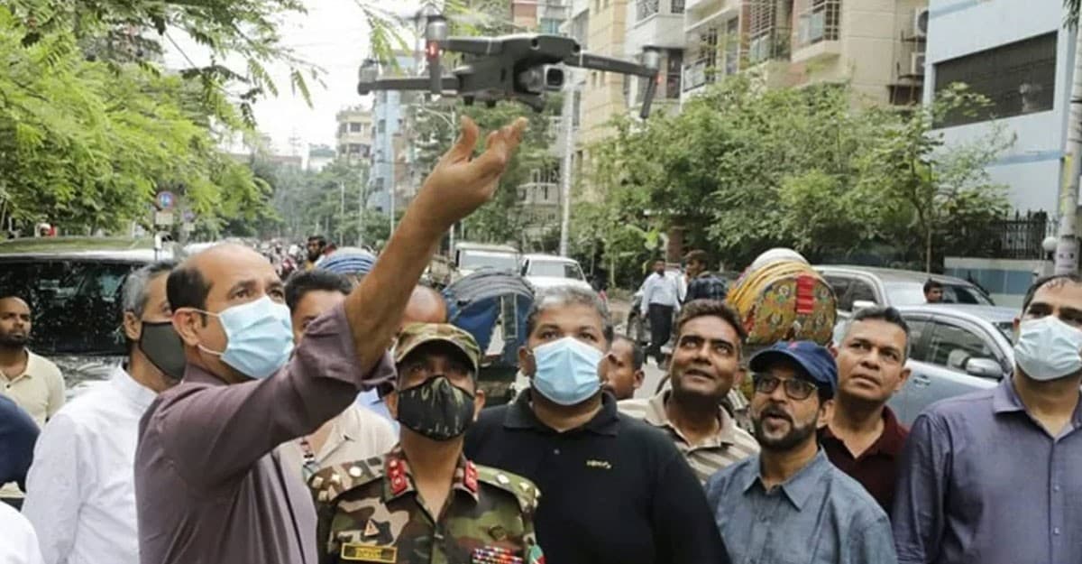 ড্রোন দিয়ে মশা খুঁজবে উত্তর সিটি করপোরেশন