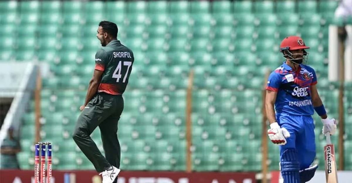 বাংলাদেশের বিপক্ষে আফগানিস্তানের সংগ্রহ ১২৬