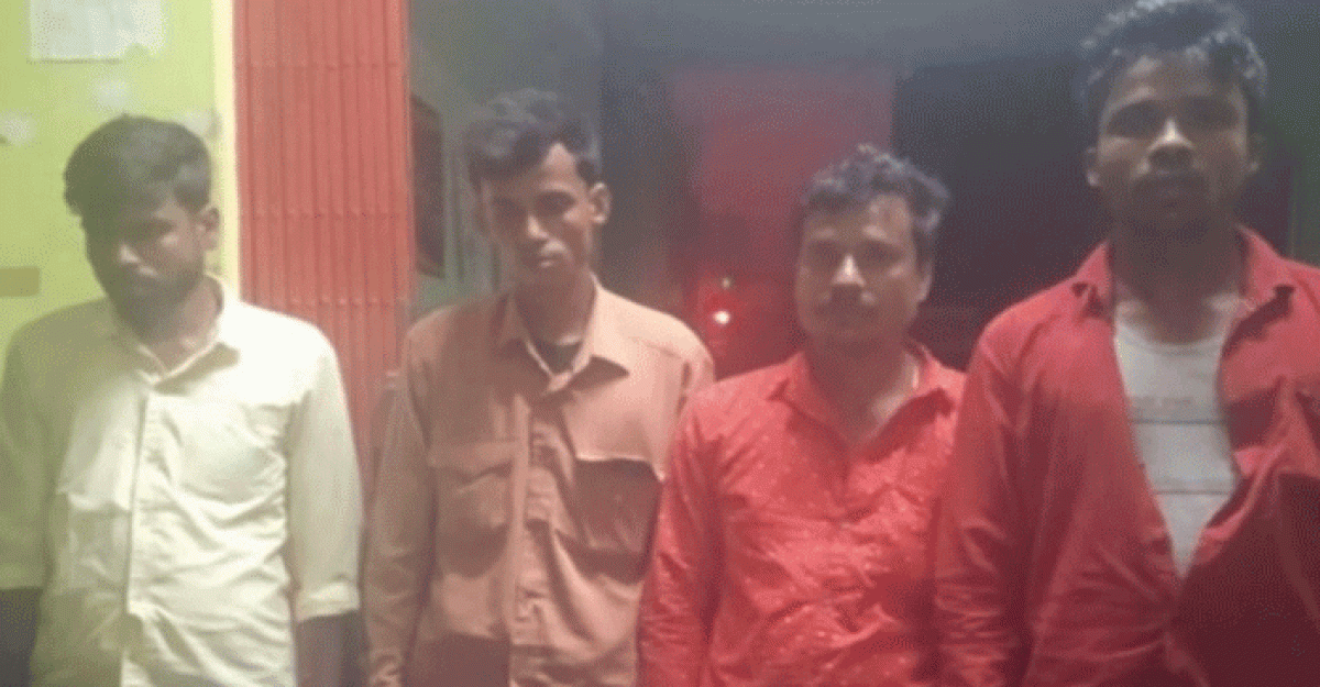 করিমগঞ্জে অস্ত্রশস্ত্রসহ ৬ কুখ্যাত ডাকাত আটক