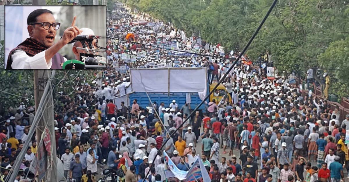 তত্ত্বাবধায়ক আমাদের প্রয়োজন নেই বললেন ওবায়দুল কাদের
