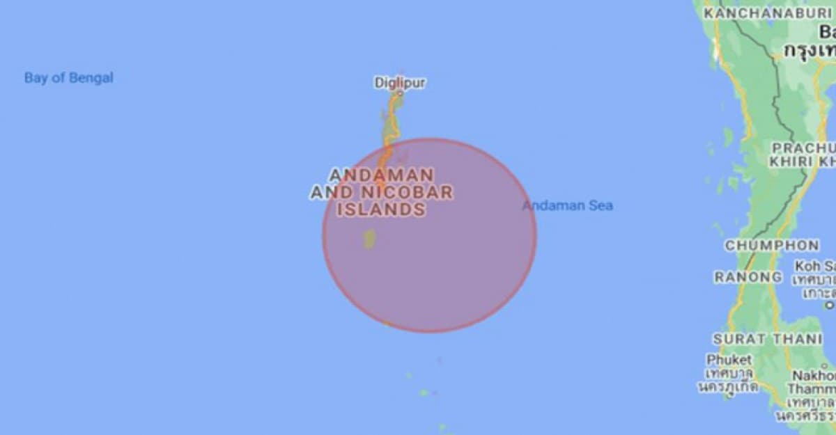 শক্তিশালী ভূমিকম্পে কাঁপল আন্দামান-নিকোবর দীপপুঞ্জ