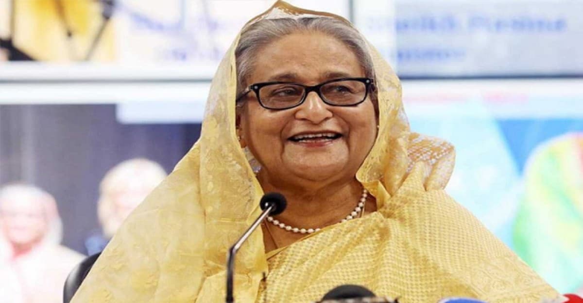 রংপুরে পৌঁছেছেন প্রধানমন্ত্রী শেখ হাসিনা