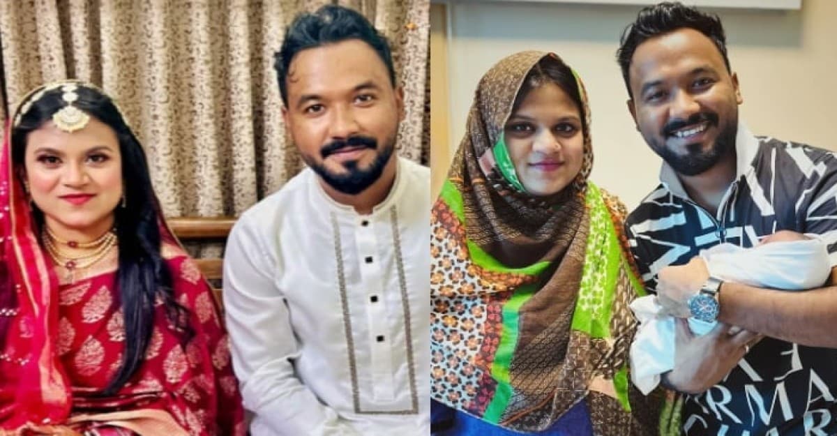 ছেলের পক্ষ থেকে স্ত্রীকে ভালোবাসা জানালেন পলাশ