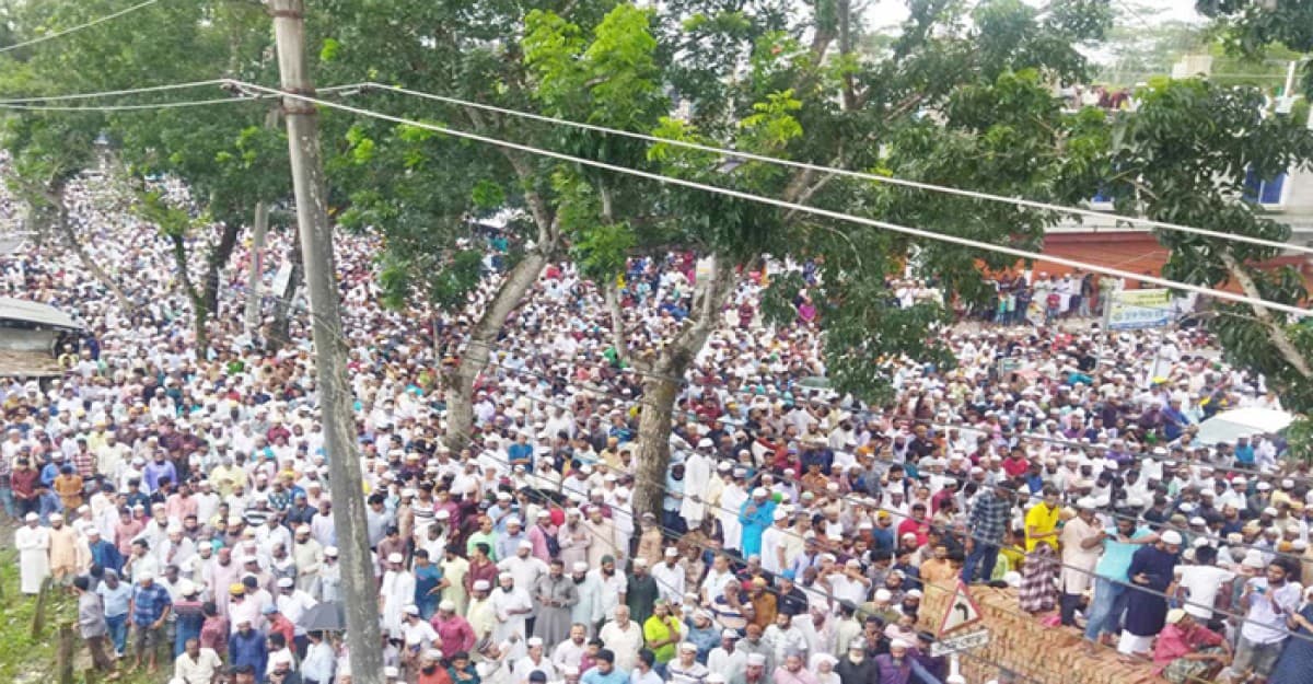 দেলাওয়ার হোসাইন সাঈদীর জানাজা সম্পন্ন