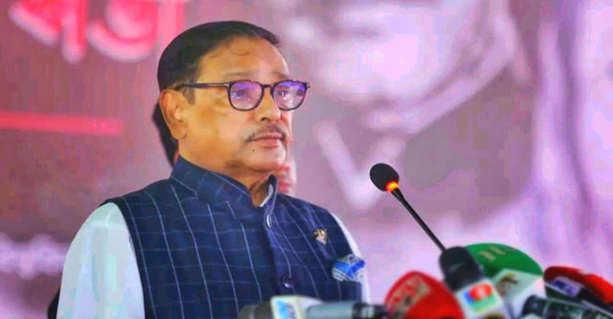 ডেঙ্গুর চেয়ে ভয়ঙ্কর বিএনপি থেকে সাবধান: ওবায়দুল  কাদের