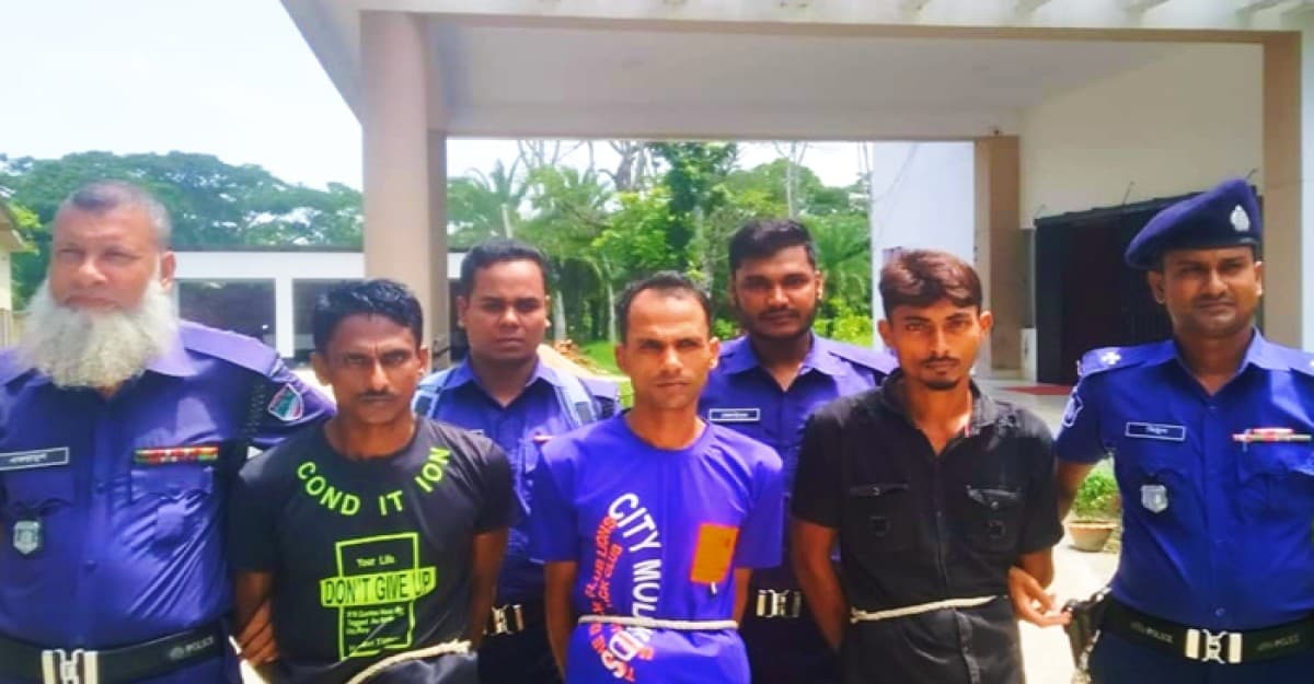 তাপবিদ্যুৎ কেন্দ্রের তার চুরি মামলার পলাতক ৩ চোর আটক