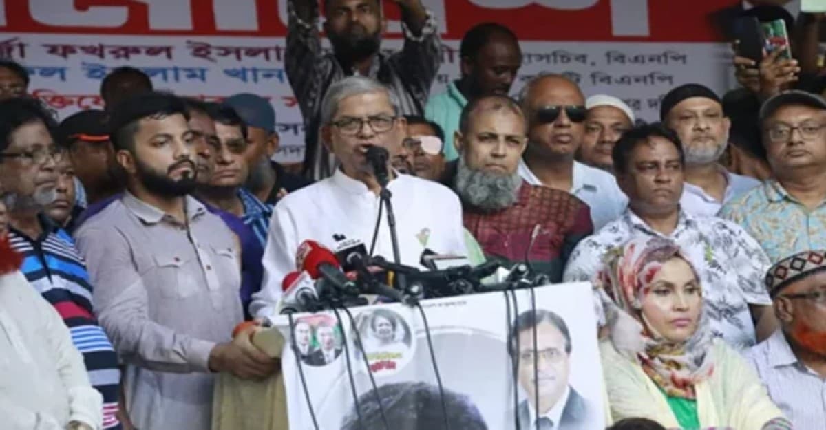 ভিসা নীতিতে সরকারের মাথা নষ্ট হয়ে গেছে: মির্জা ফখরুল