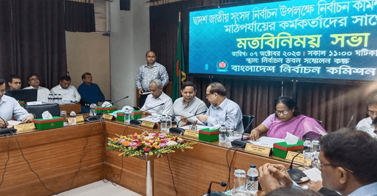 আমাদের আন্তরিকতায় বিন্দুমাত্র ঘাটতি থাকবে না বললেন সিইসি