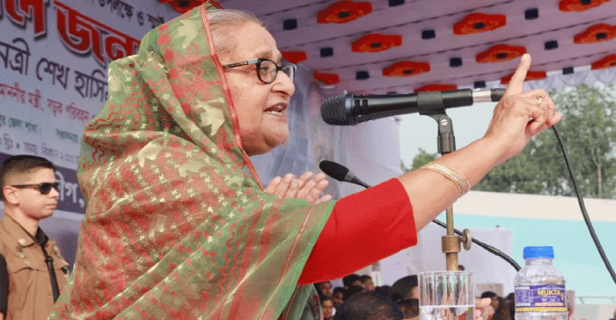 শেখ মুজিবের মেয়ে দুর্নীতি করে না: প্রধানমন্ত্রী