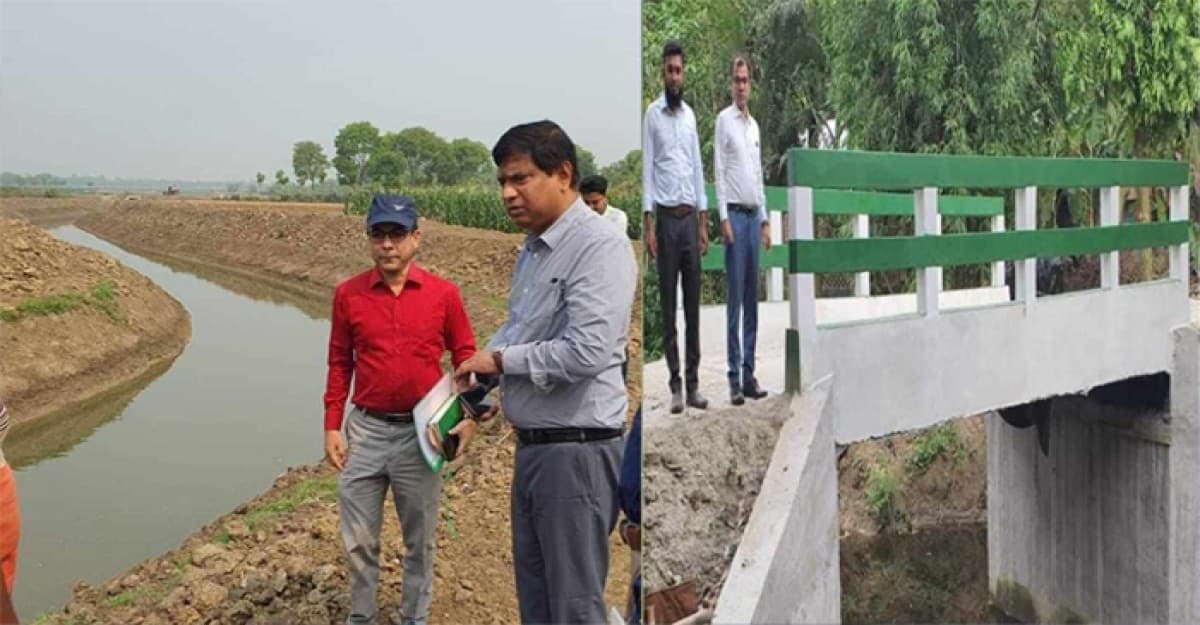 বিএডিসির খাল খনন ও কালভার্ট নির্মাণে বিপ্লব ঘটেছে কৃষিতে