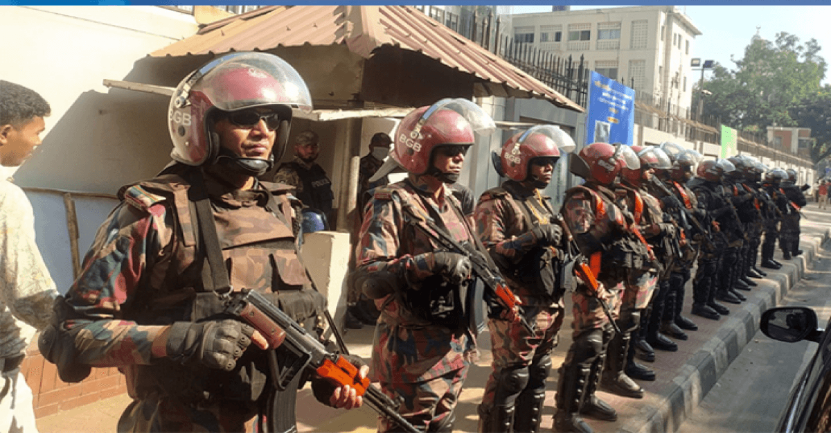 দেশে ১৬১ প্লাটুন বিজিবি মোতায়েন