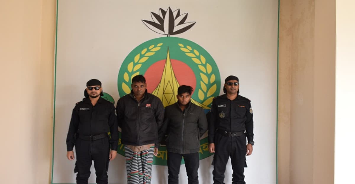 চাঁপাইনবাবগঞ্জে ১০ কোটি টাকার মাদক উদ্ধার, আটক ২