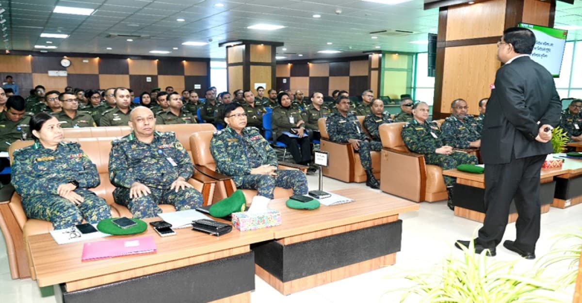 জাতীয় সংসদ নির্বাচন: আনসার-ভিডিপি কর্মকর্তাদের প্রশিক্ষণ