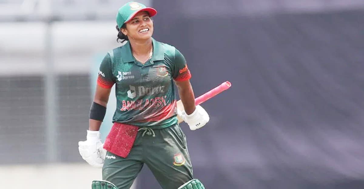 আইসিসি র্যাঙ্কিংয়ে উন্নতি হয়েছে ফারজানার