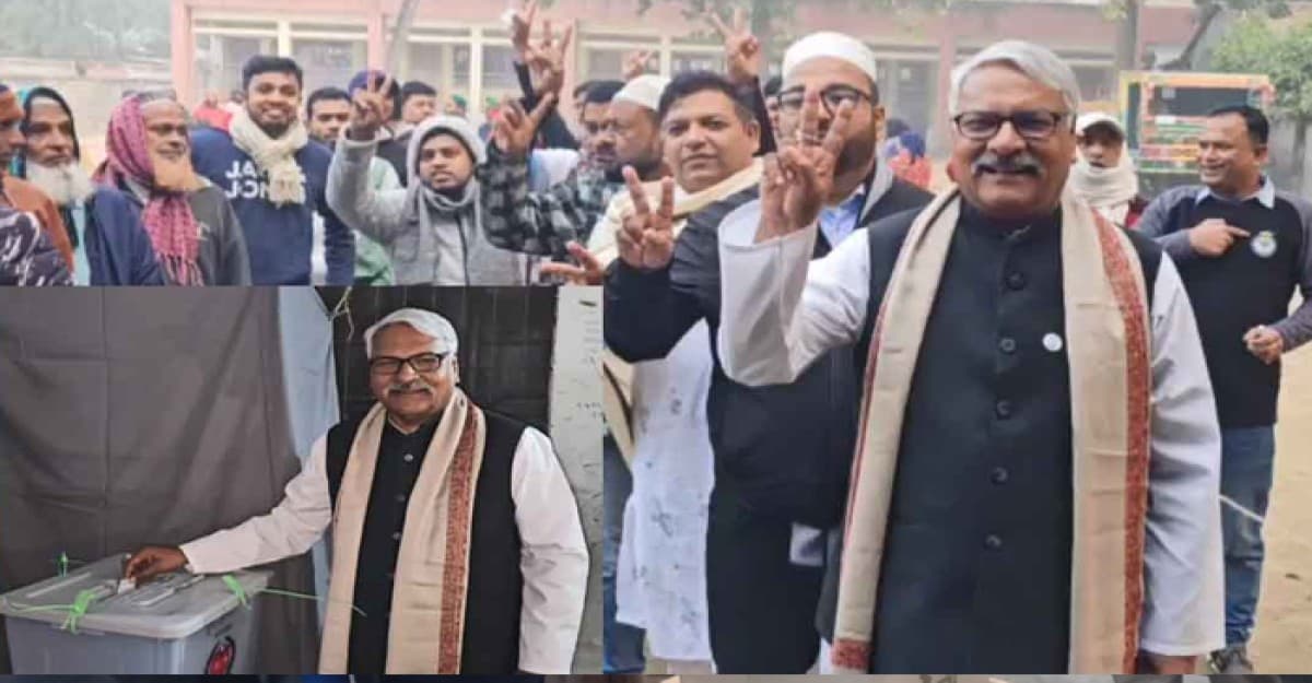 নিজ কেন্দ্রে ভোট দিলেন ডেপুটি স্পিকার টুকু