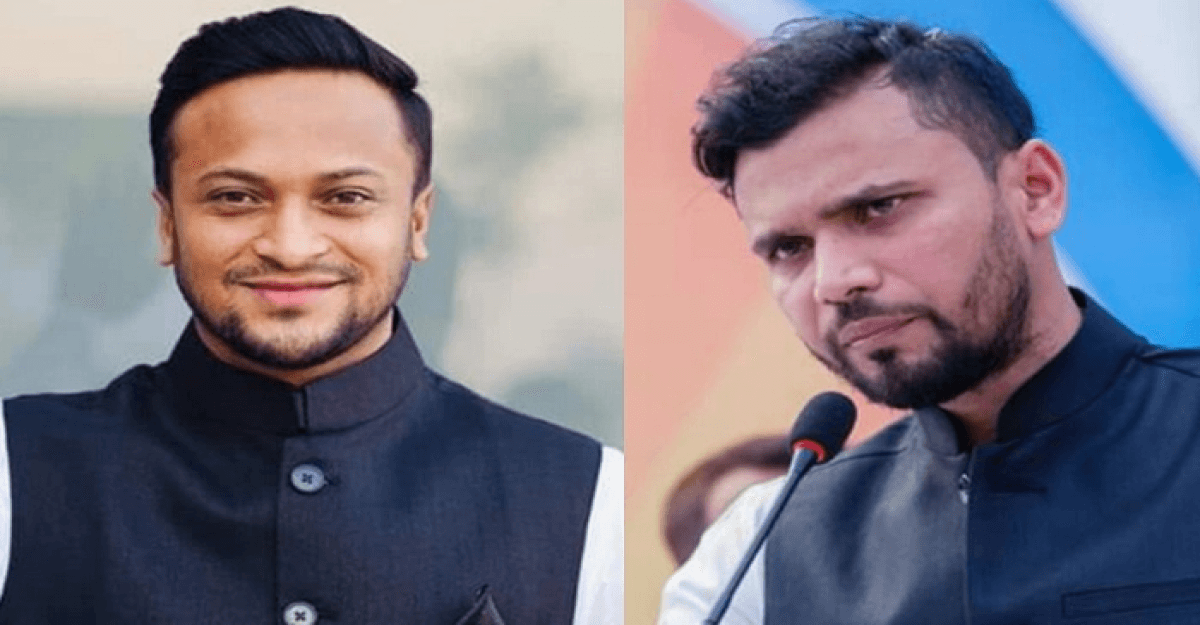 এমপি সাকিব-মাশরাফিকে সংবর্ধনা দেবে বিসিবি