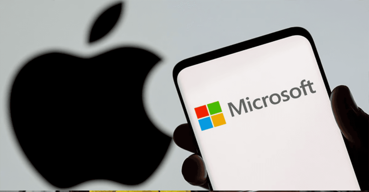 অ্যাপলকে ছাড়িয়ে বিশ্বসেরা মাইক্রোসফট