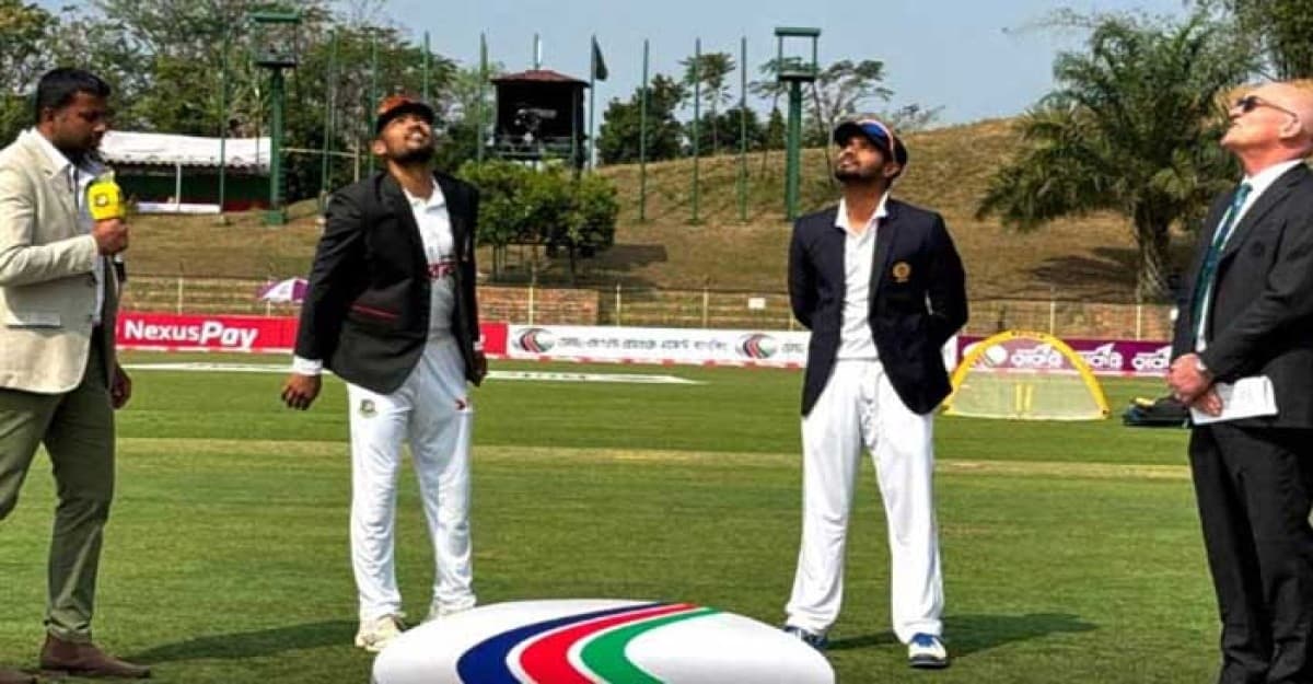 টসে জিতে ফিল্ডিংয়ে বাংলাদেশ, অভিষেক নাহিদ রানার