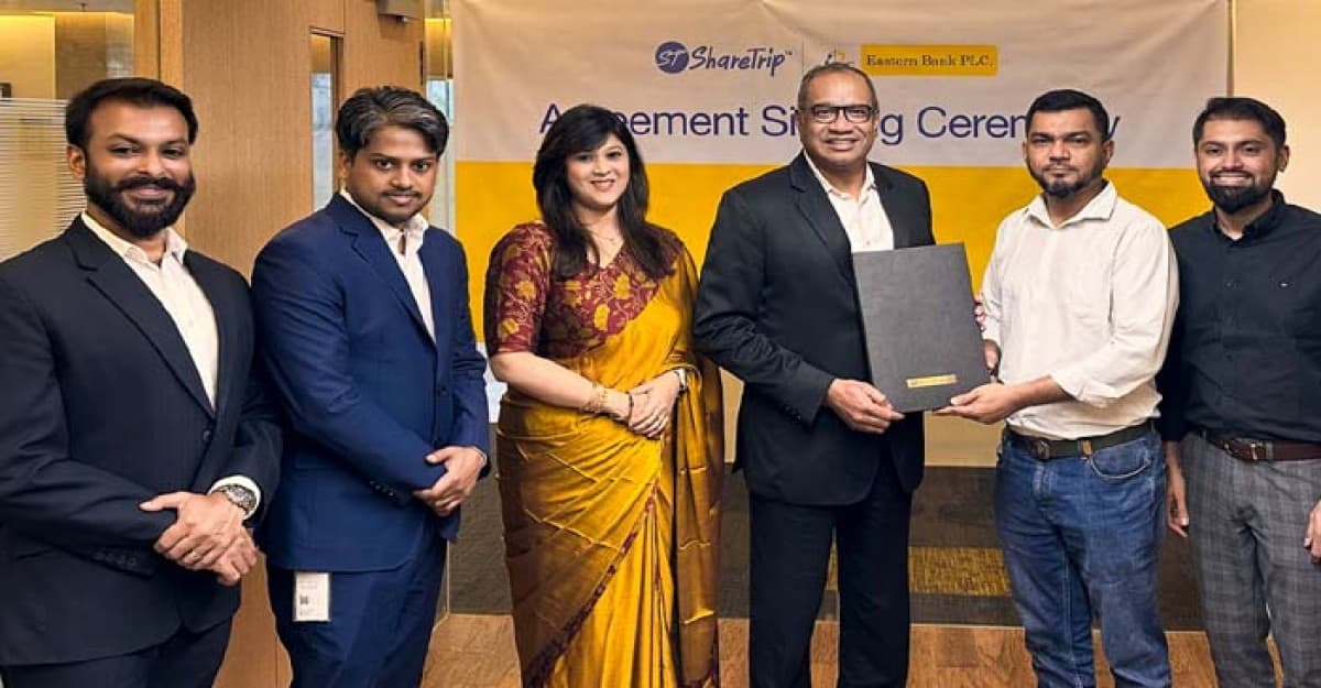 ইবিএল-শেয়ারট্রিপের মধ্যে চুক্তি স্বাক্ষর