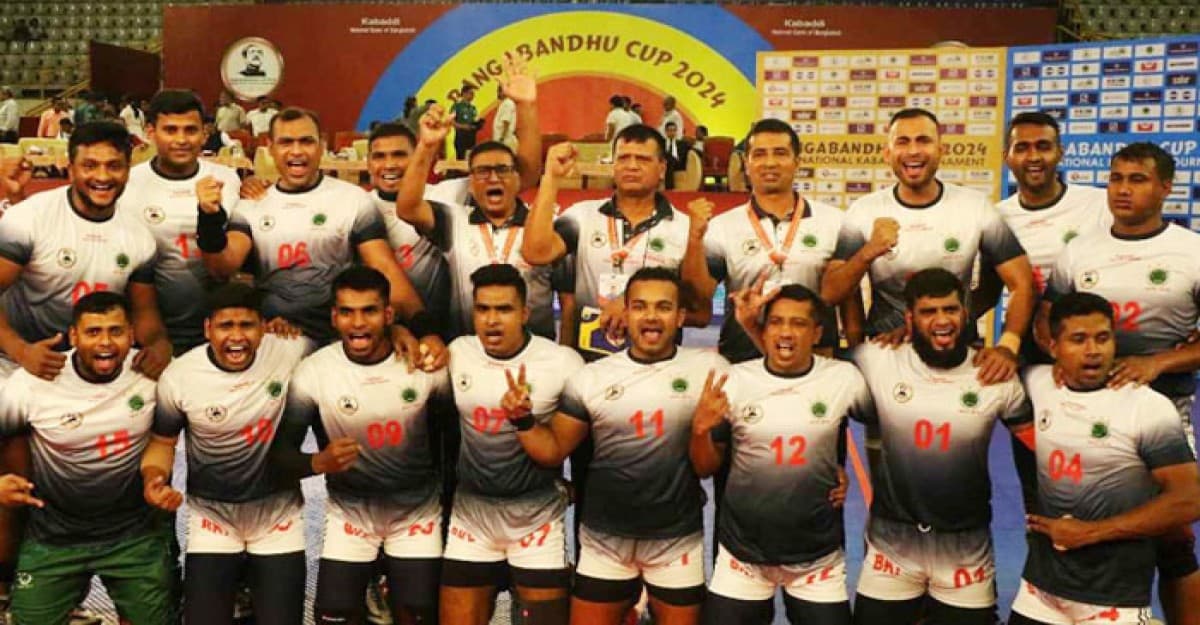 থাইল্যান্ডকে উড়িয়ে কাবাডির ফাইনালে বাংলাদেশ