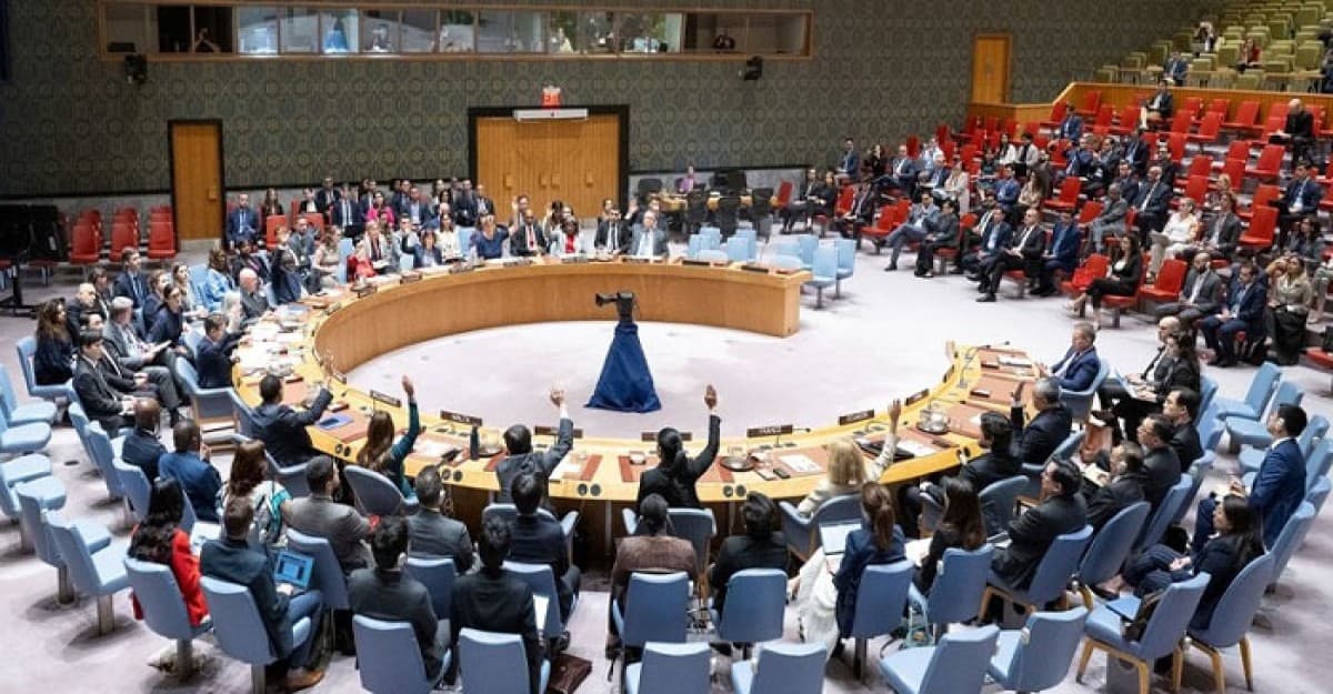 গাজায় যুদ্ধবিরতির প্রস্তাব পাস নিরাপত্তা পরিষদে