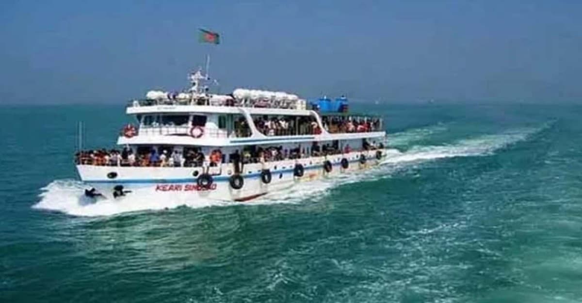 বিকল্প পথে সেন্টমার্টিন নৌ যোগাযোগ স্বাভাবিক হচ্ছে