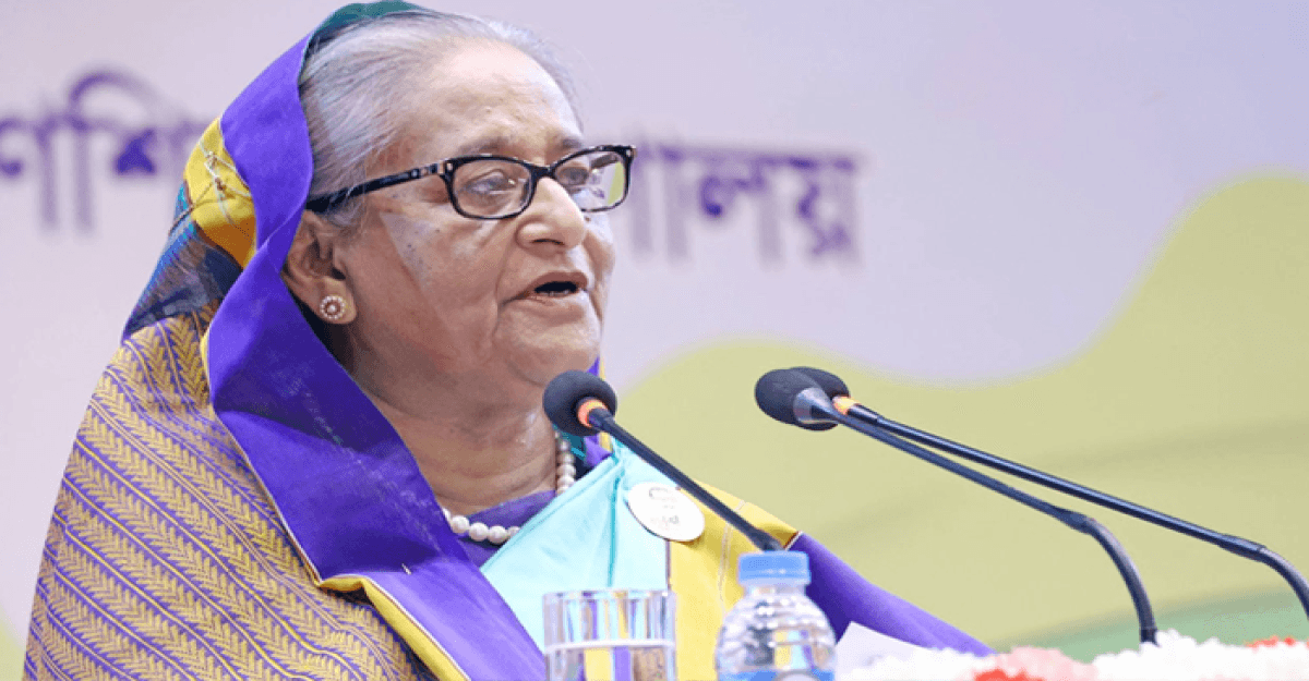 দেশের জনগণের প্রতি কৃতজ্ঞতা জানালেন প্রধানমন্ত্রী