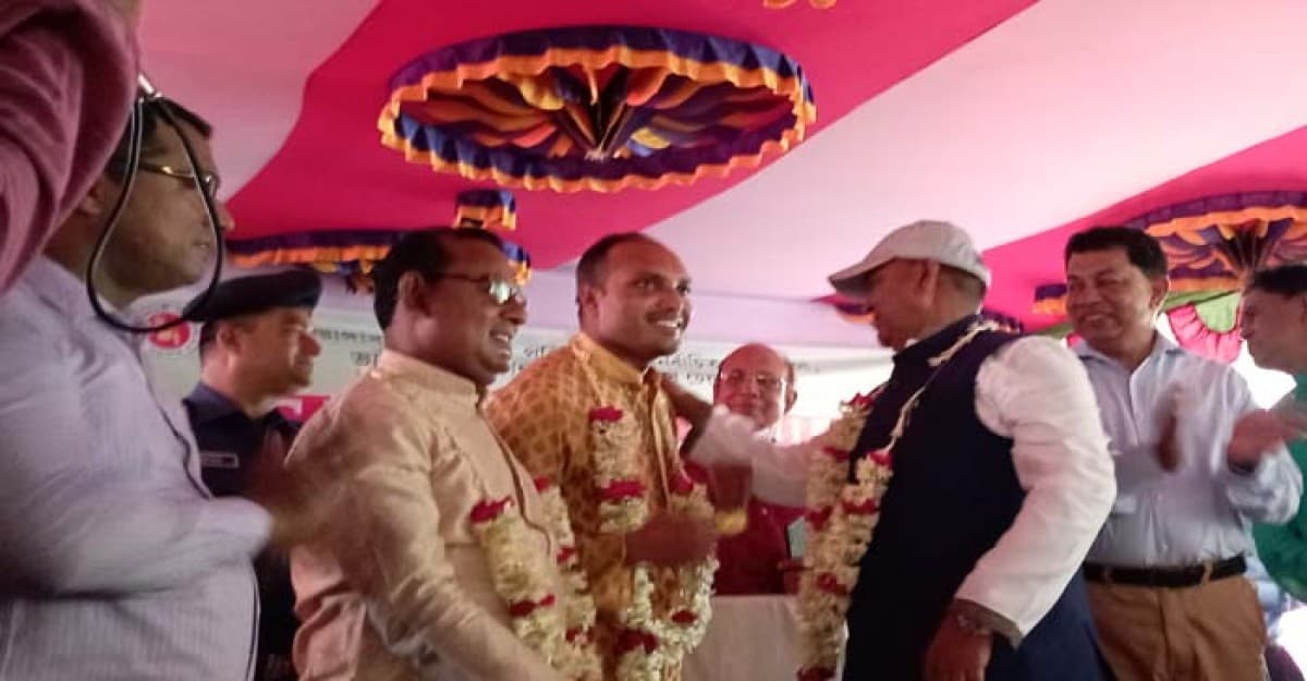 রাঙ্গাবালীতে উপজেলা চেয়ারম্যান-ভাইস চেয়ারম্যানদের সংবর্ধনা অনুষ্ঠিত