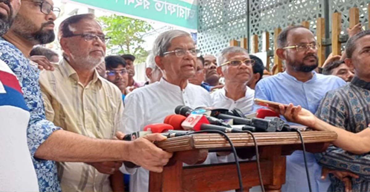 ছাত্র-জনতার বিপ্লব ব্যর্থ করতে পরাজিতরা চক্রান্ত করছে: মির্জা ফখরুল