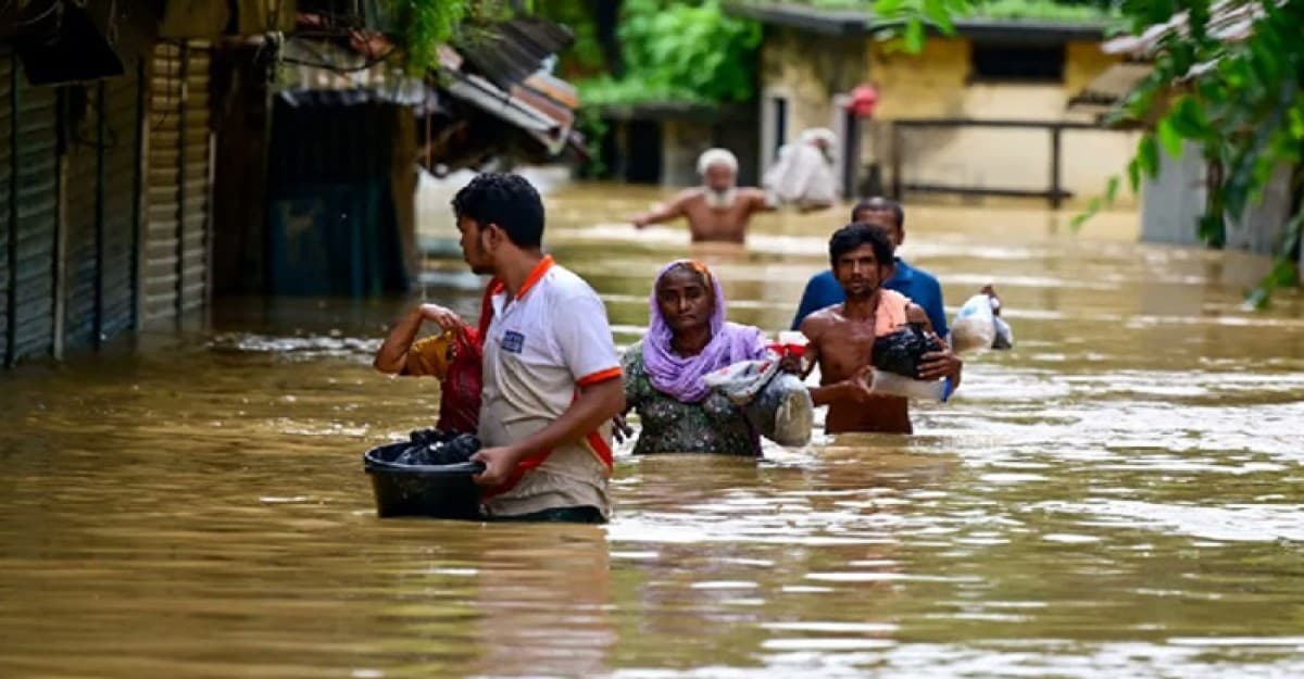 বন্যায় নিহত বেড়ে ৭১