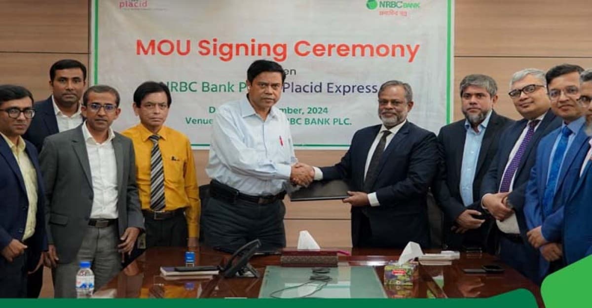 রেমিট্যান্স আহরণে এনআরবিসি ব্যাংক পিএলসি ও প্লাসিড এক্সপ্রেস, ইউএসএ’র মধ্যে চুক্তি