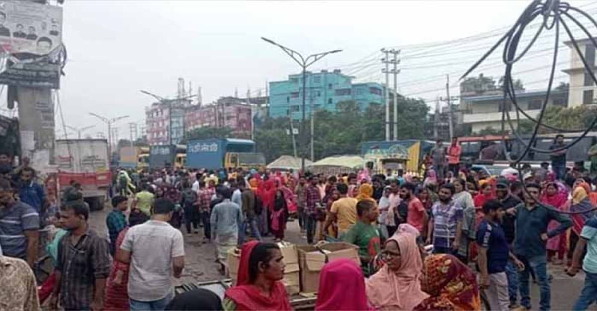 আশুলিয়ায় শ্রমিক-পুলিশ সংঘর্ষ, নিহত ১
