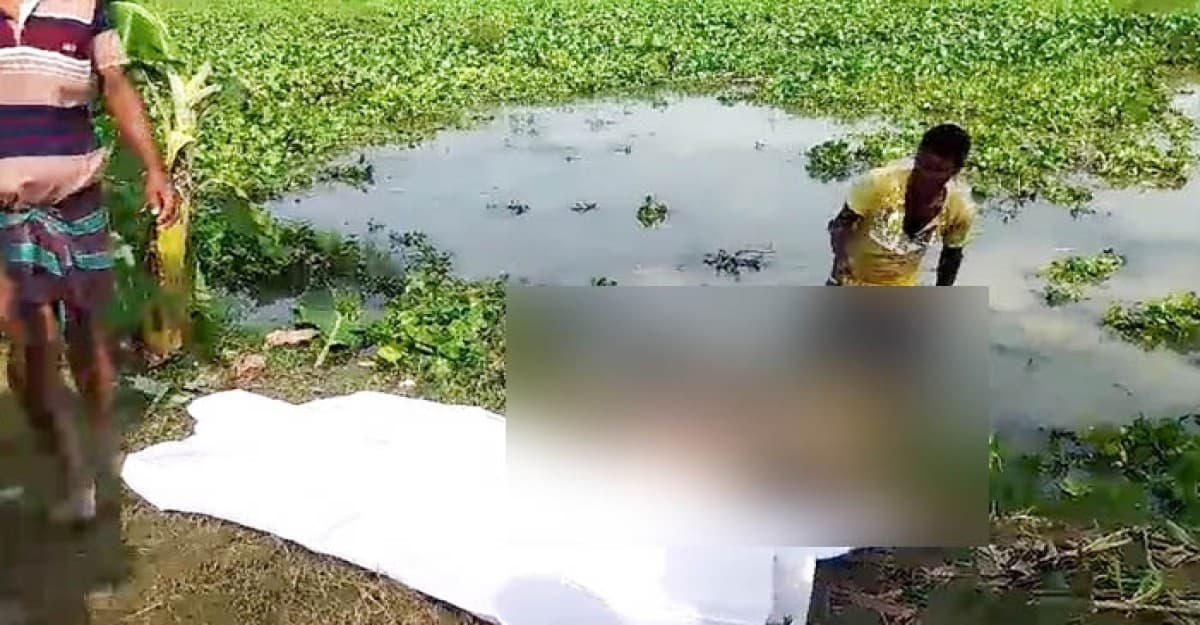 জীবননগরে বিল থেকে অজ্ঞাতনামা ব্যক্তির কঙ্কাল উদ্ধার