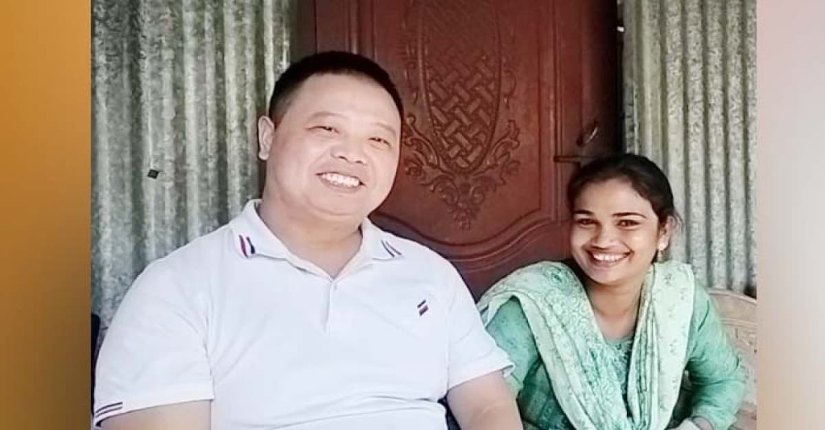 সিরাজগঞ্জের মেয়ের সাথে চায়নার যুবকের প্রেম, ইসলাম ধর্মগ্রহণ করে বিয়ে করলেন যুবক