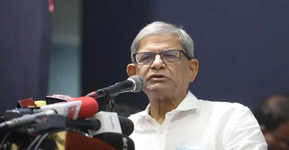 গণতন্ত্রকে পূর্ণরূপ না দেওয়া পর্যন্ত আন্দোলন চলবে: মির্জা ফখরুল 