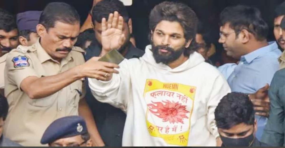 জেল থেকে বের হওয়ার পর যা বললেন আল্লু অর্জুন