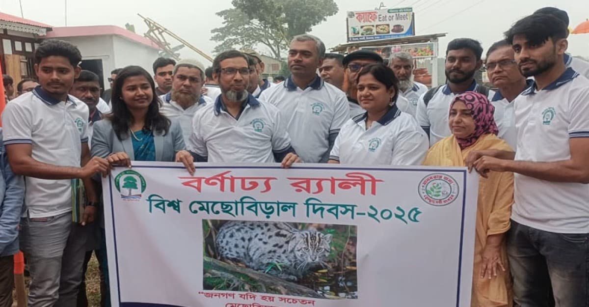 বন বিভাগ যশোরের উদ্যোগে বিশ্ব মেছো বিড়াল দিবস উদযাপিত