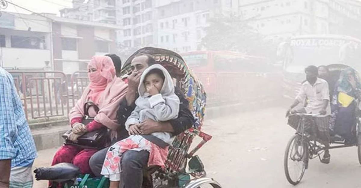 শুক্রবার ছুটির দিনেও ঢাকার বাতাস ‘খুবই অস্বাস্থ্যকর’