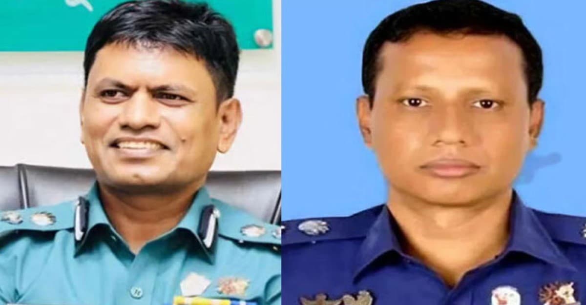 ডিআইজি মোল্যা নজরুল ও এসপি মান্নান বরখাস্ত