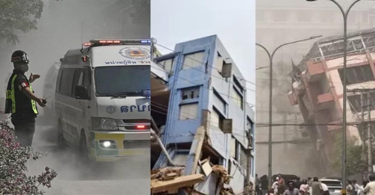 ভূমিকম্প: মিয়ানমার ও ব্যাংককে জরুরি অবস্থা ঘোষণা