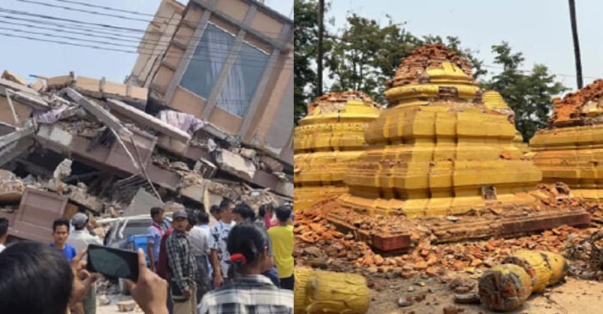 ভূমিকম্পে মিয়ানমারে নিহতের সংখ্যা হাজার ছাড়াতে পারে: ইউএসজিএস