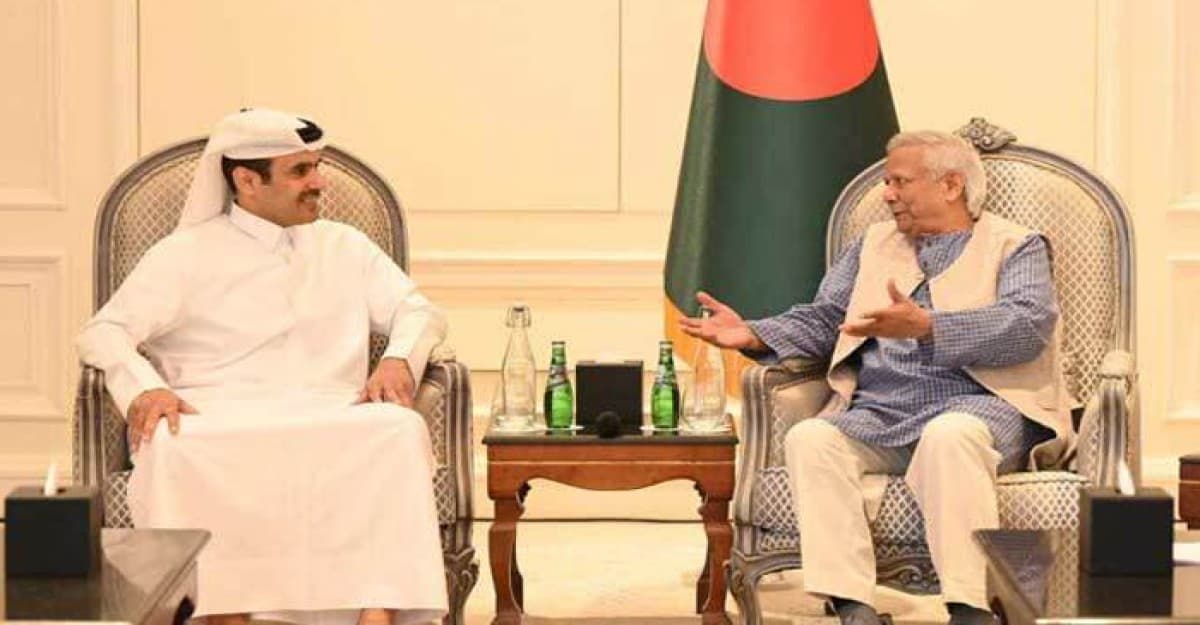 প্রধান উপদেষ্টার সঙ্গে কাতারের জ্বালানি প্রতিমন্ত্রীর সাক্ষাৎ