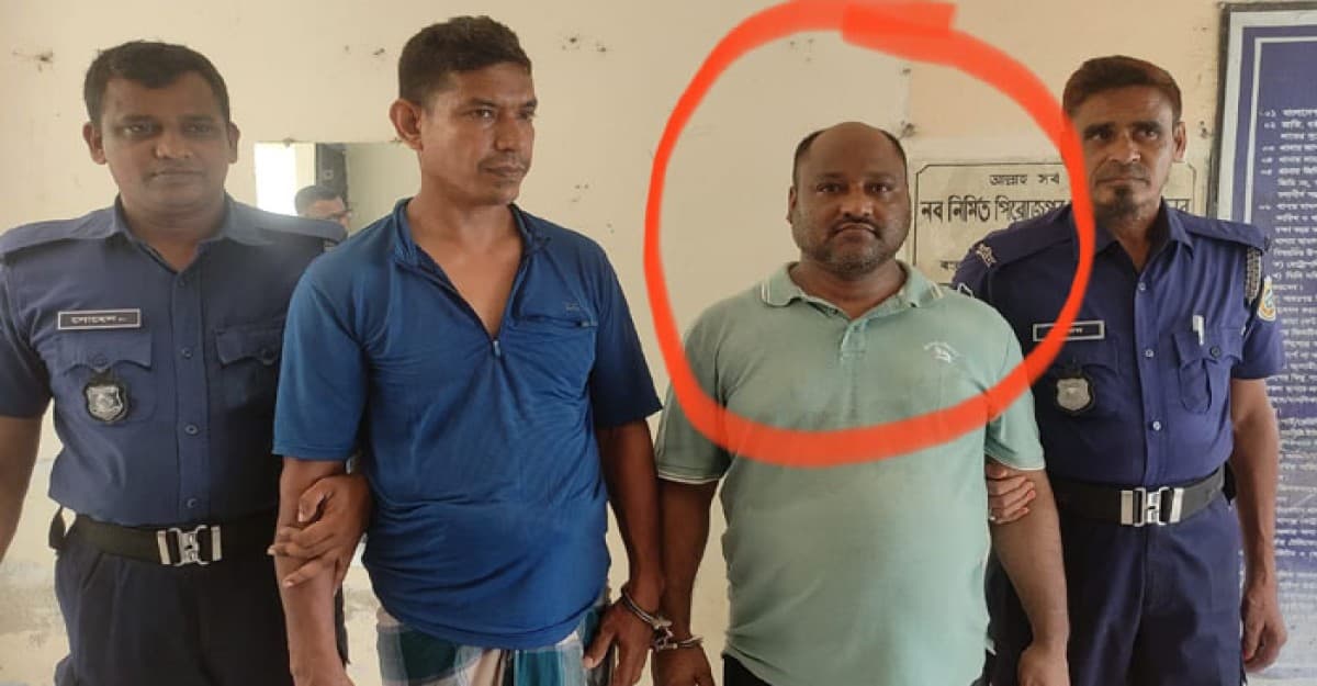 পিরোজপুরের আলোচিত কুখ্যাত সন্ত্রাসী নাছির কারাগারে