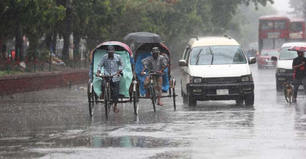 তিন বিভাগে টানা পাঁচদিন ভারী বৃষ্টির পূর্বাভাস