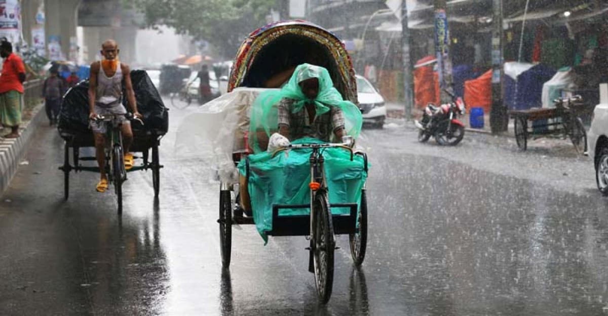 ঢাকাসহ ৮ বিভাগে বৃষ্টির পূর্বাভাস
