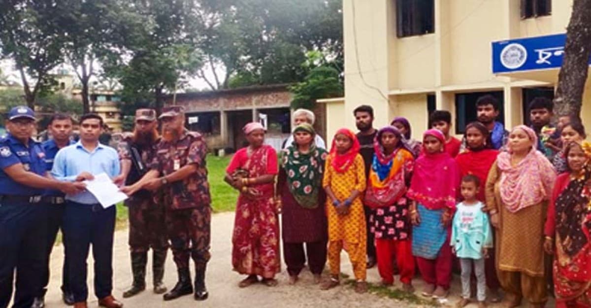 চুনারুঘাটে কালেঙ্গা সীমান্তে ১৯ জনকে বিএসএফের পুশইন