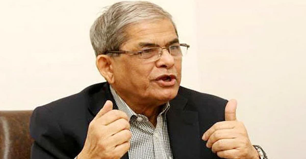 আমরা গণতান্ত্রিক অধিকার ও নির্বাচন চাই: মির্জা ফখরুল