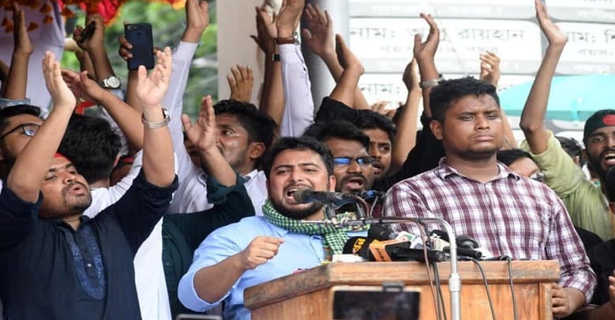 মুজিববাদের নতুন পাহারাদারদেরও আমরা স্থান দেব না: নাহিদ